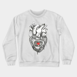 Steampunk Heart Crewneck Sweatshirt